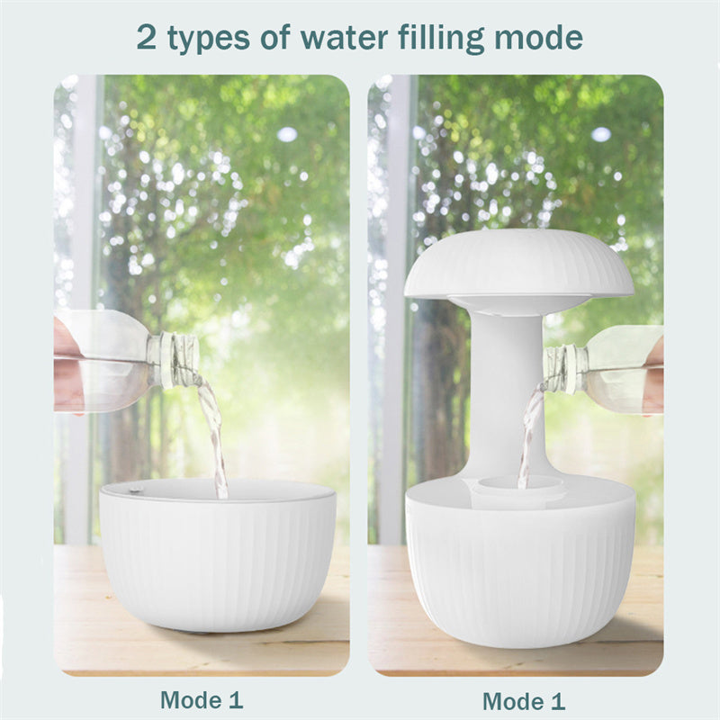 Anti-gravity Air Humidifier with levitating water effect